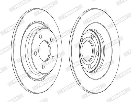 Brake Disc PREMIER DDF1547C