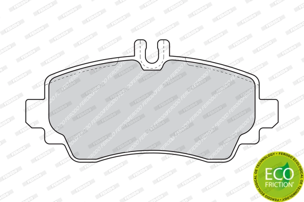 Brake Pad Set, disc brake PREMIER ECO FRICTION FDB1303