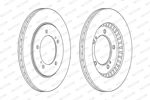 Brake Disc PREMIER DDF1282
