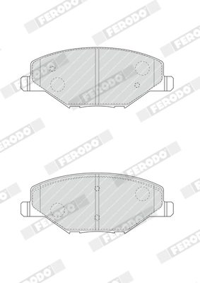 Brake Pad Set, disc brake PREMIER ECO FRICTION FDB4590