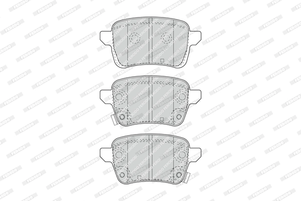 Brake Pad Set, disc brake PREMIER ECO FRICTION FDB4879