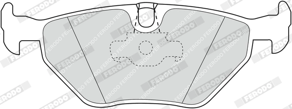Brake Pad Set, disc brake PREMIER ECO FRICTION FDB1075
