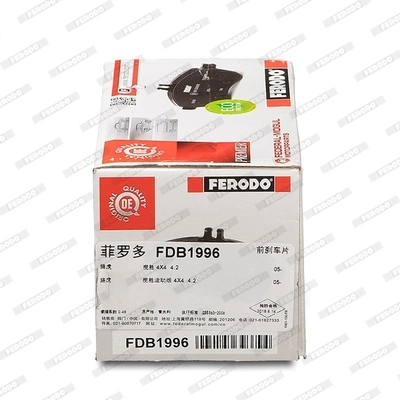 Brake Pad Set, disc brake PREMIER FUSE+ Technology FDB1996