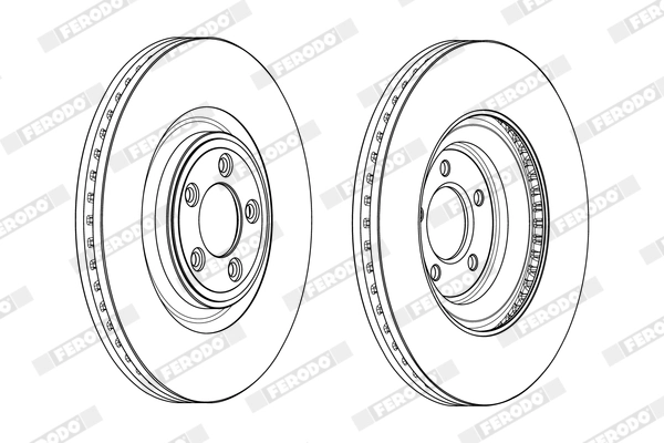Brake Disc PREMIER DDF2107C-1