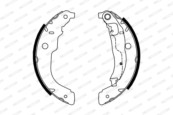 Brake Shoe Set PREMIER FSB694