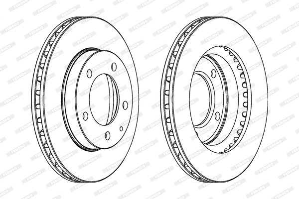 Brake Disc PREMIER Coat+ disc DDF496C