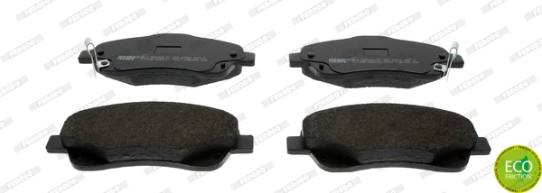 Brake Pad Set, disc brake PREMIER ECO FRICTION FDB1648