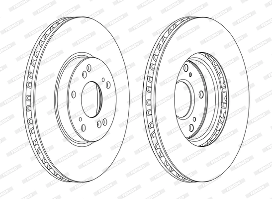 Brake Disc PREMIER DDF1775C