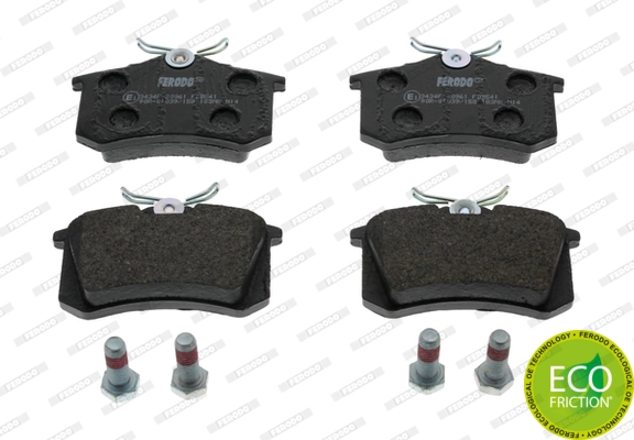 Brake Pad Set, disc brake PREMIER ECO FRICTION FDB541