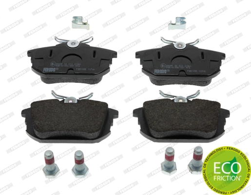 Brake Pad Set, disc brake PREMIER ECO FRICTION FDB1095
