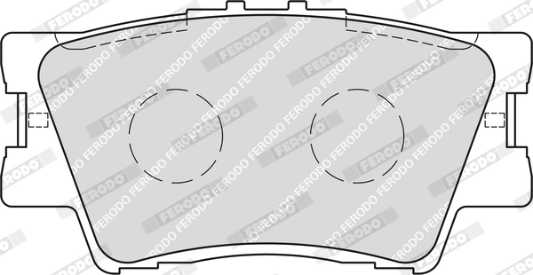 Brake Pad Set, disc brake PREMIER ECO FRICTION FDB1892