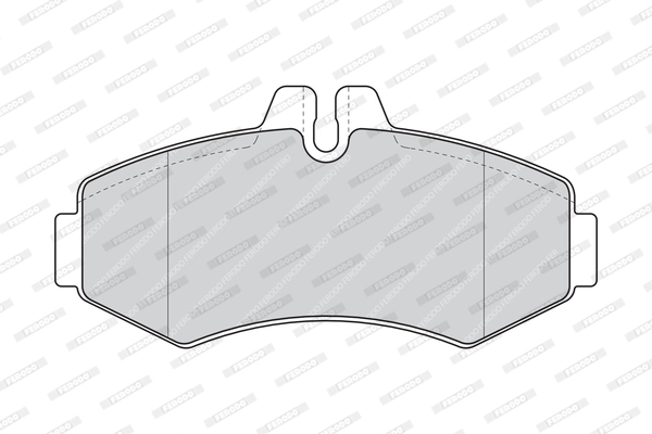 Brake Pad Set, disc brake PREMIER ECO FRICTION FVR1304