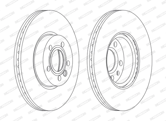 Brake Disc PREMIER DDF1160C