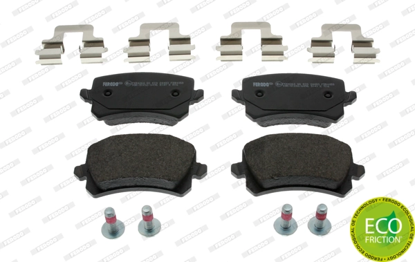 Brake Pad Set, disc brake PREMIER ECO FRICTION FDB4058