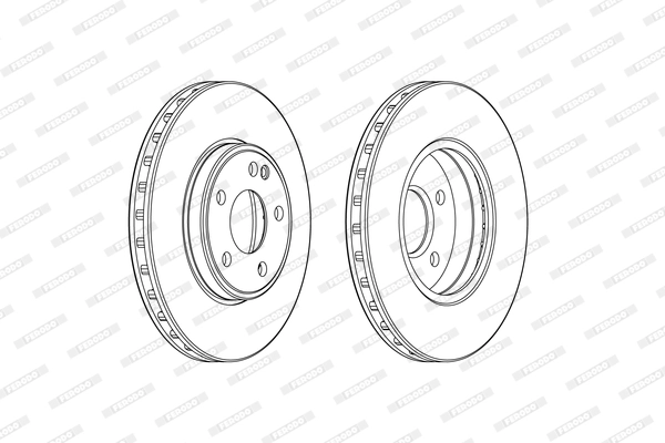 Brake Disc PREMIER DDF2460C
