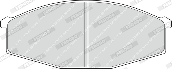 Brake Pad Set, disc brake PREMIER ECO FRICTION FDB643