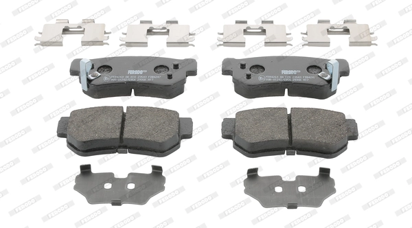 Brake Pad Set, disc brake PREMIER ECO FRICTION FDB4247