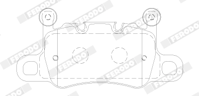 Brake Pad Set, disc brake PREMIER ECO FRICTION FDB5024