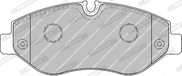 Brake Pad Set, disc brake PREMIER ECO FRICTION FVR1778