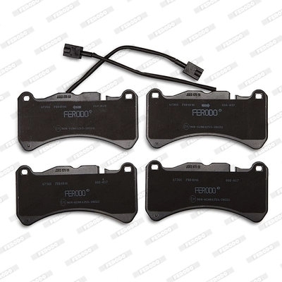 Brake Pad Set, disc brake PREMIER FDB4846
