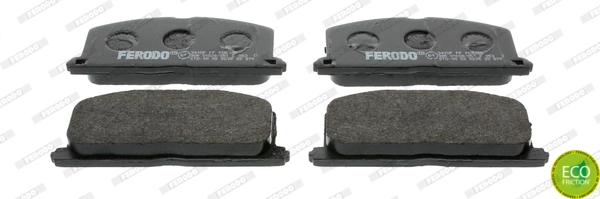 Brake Pad Set, disc brake PREMIER ECO FRICTION FDB308