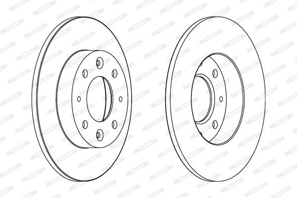 Brake Disc PREMIER DDF1395