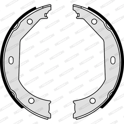 Brake Shoe Set, parking brake PREMIER FSB585