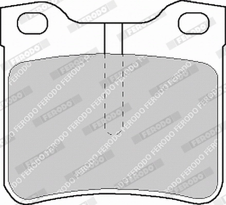 Brake Pad Set, disc brake PREMIER ECO FRICTION FVR1044