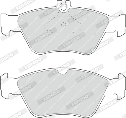 Brake Pad Set, disc brake PREMIER ECO FRICTION FDB1049