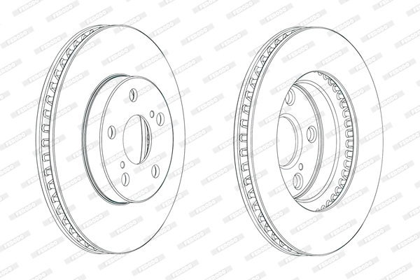 Brake Disc PREMIER DDF1882C