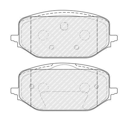 Brake Pad Set, disc brake PREMIER ECO FRICTION FDB5337
