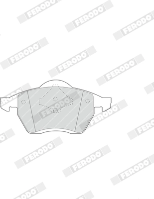 Комплект тормозных колодок, дисковый тормоз PREMIER ECO FRICTION FDB1055