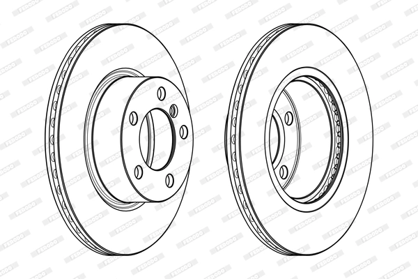 Brake Disc PREMIER DDF2195C