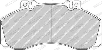 Brake Pad Set, disc brake PREMIER FVR1522