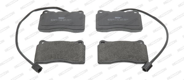 Brake Pad Set, disc brake PREMIER ECO FRICTION FDB1663