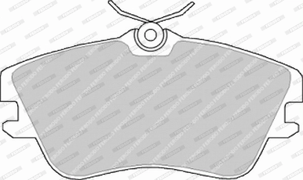 ブレーキパッドセット、ディスクブレーキ PREMIER ECO FRICTION FVR970