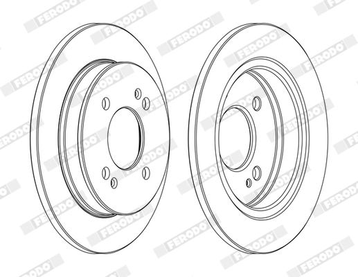 Brake Disc PREMIER Coat+ disc DDF1793C