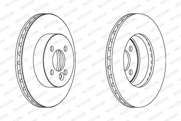 Brake Disc PREMIER Coat+ disc DDF1617C
