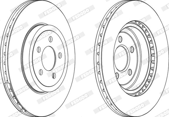 Brake Disc PREMIER DDF1765C-1