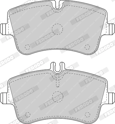 Brake Pad Set, disc brake PREMIER ECO FRICTION FDB1429
