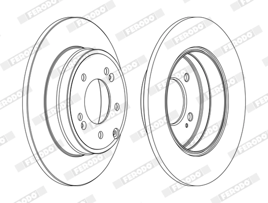 Brake Disc PREMIER DDF1787C