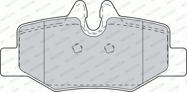 Brake Pad Set, disc brake PREMIER FVR1494