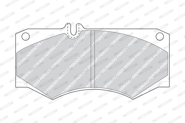 Brake Pad Set, disc brake PREMIER FVR239