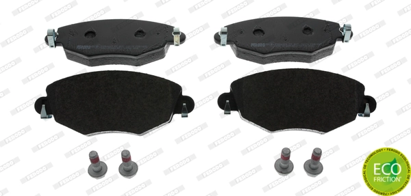Brake Pad Set, disc brake PREMIER ECO FRICTION FDB1425