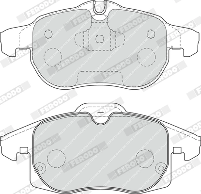 Brake Pad Set, disc brake PREMIER ECO FRICTION FDB4188
