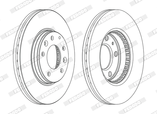 Brake Disc PREMIER DDF1210C