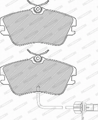 مجموعة بطانة الفرامل، فرامل قرصية PREMIER ECO FRICTION FVR1519