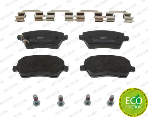 Brake Pad Set, disc brake PREMIER ECO FRICTION FDB4069