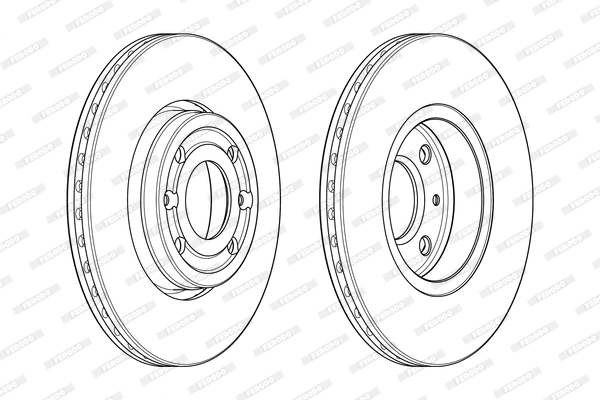 Brake Disc PREMIER DDF1977C