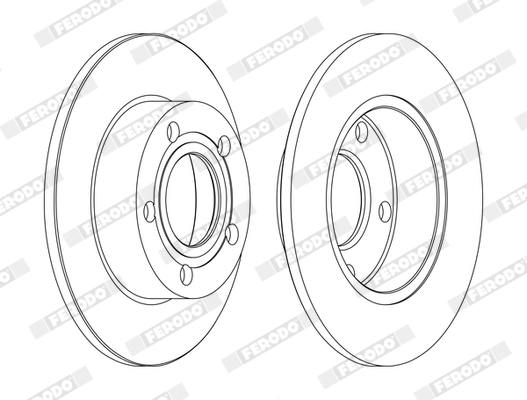 Brake Disc PREMIER Coat+ disc DDF952C